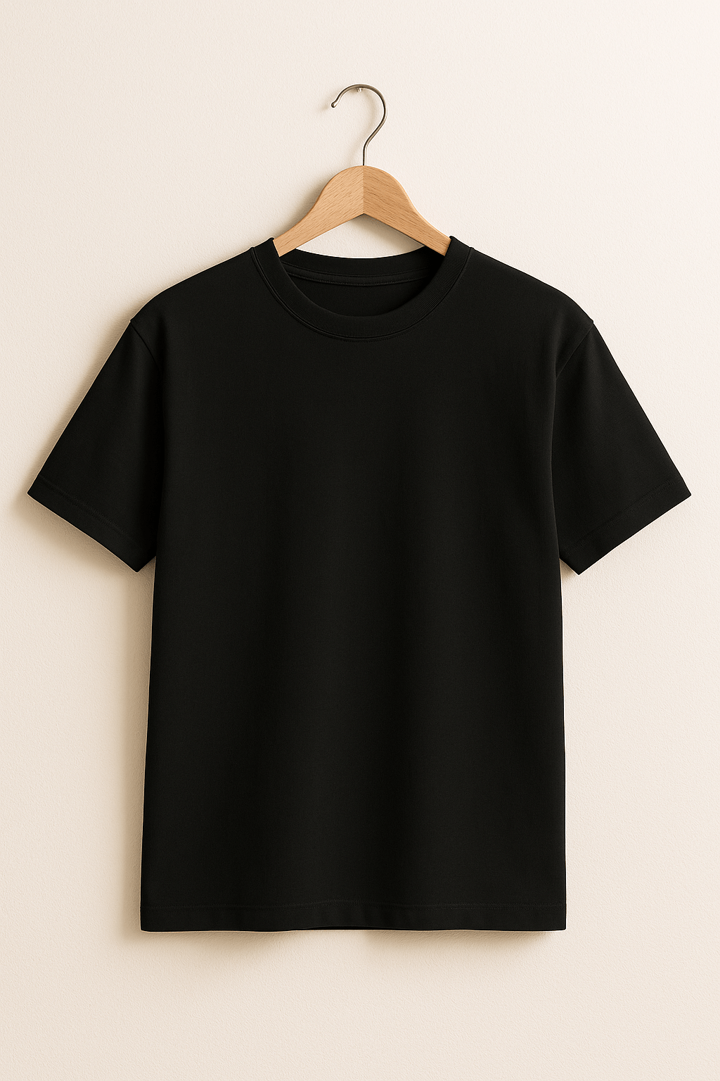 Kurzarm T-Shirt mit Rundhalsausschnitt