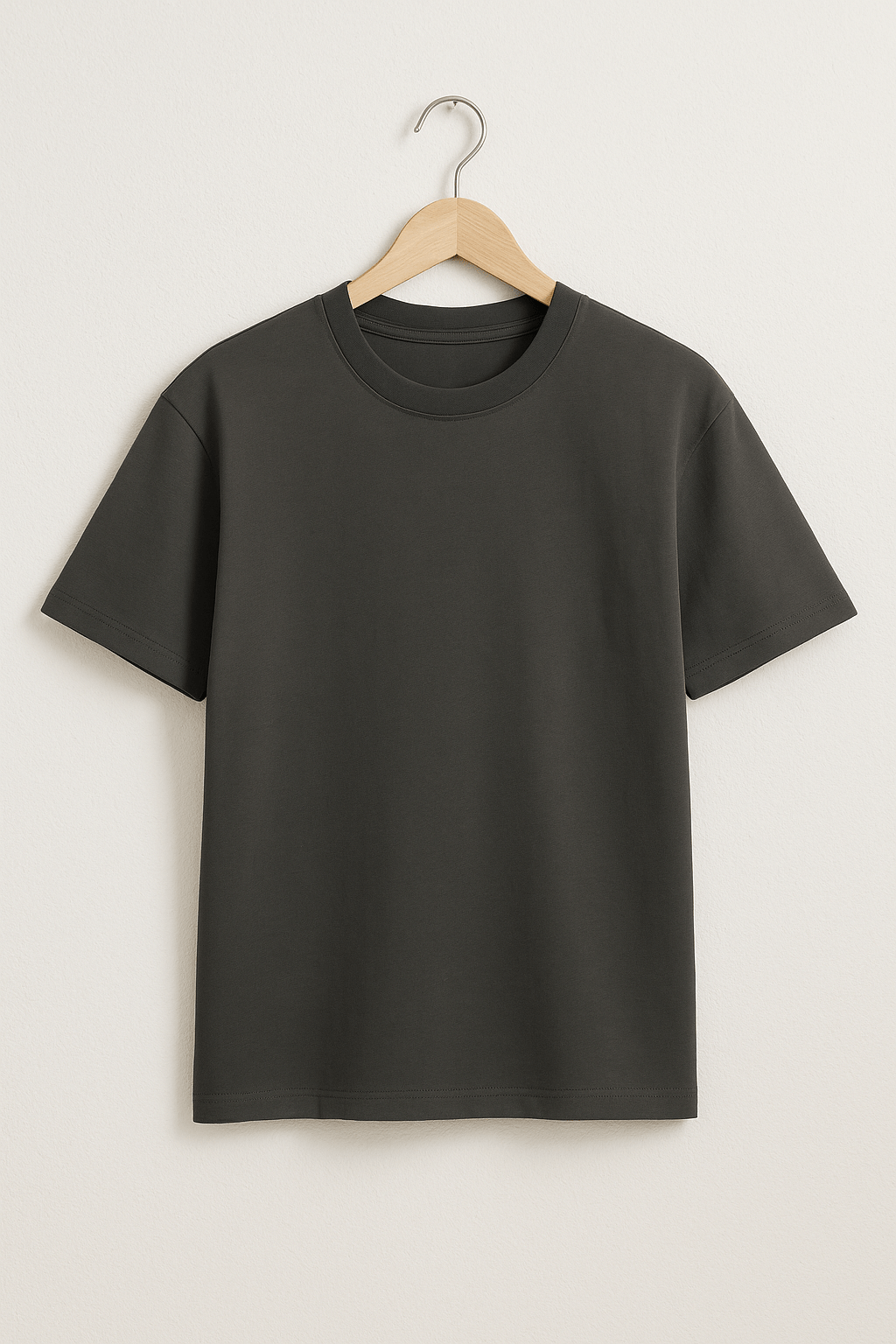 Kurzarm T-Shirt mit Rundhalsausschnitt