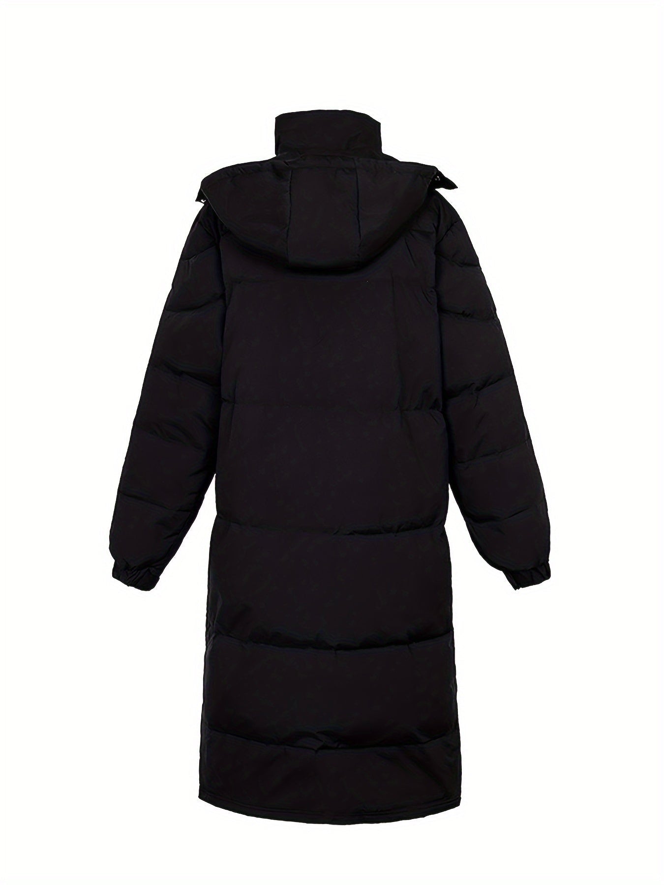 Wattierte Winterjacke mit Kapuze