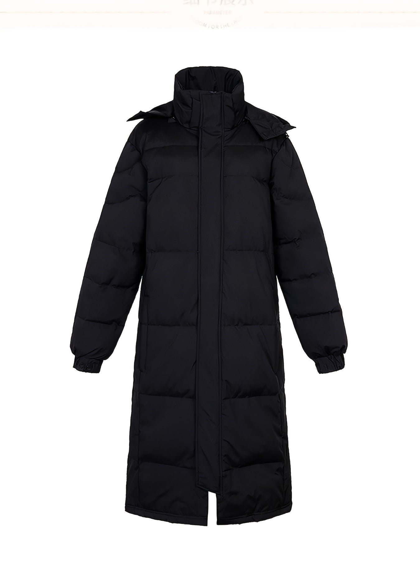 Wattierte Winterjacke mit Kapuze