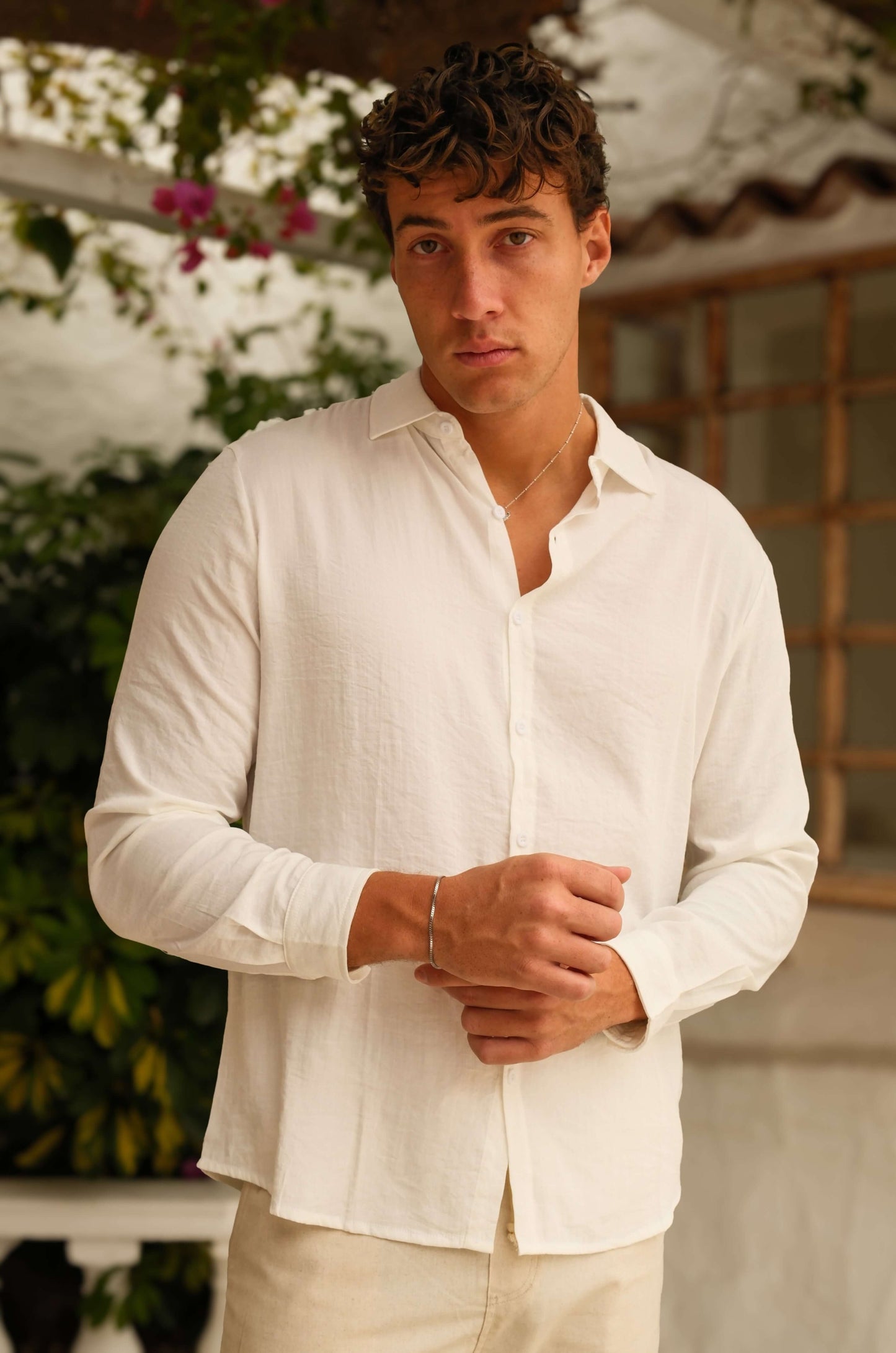 Leichte Damen Bluse aus Leinen