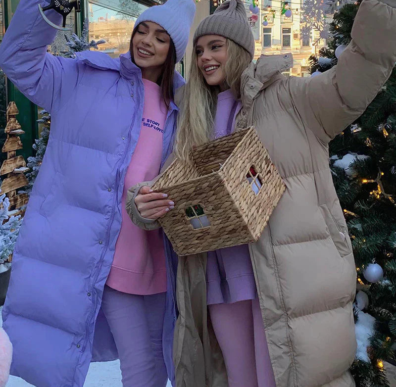 Leichte Winter Daunenjacke für Damen