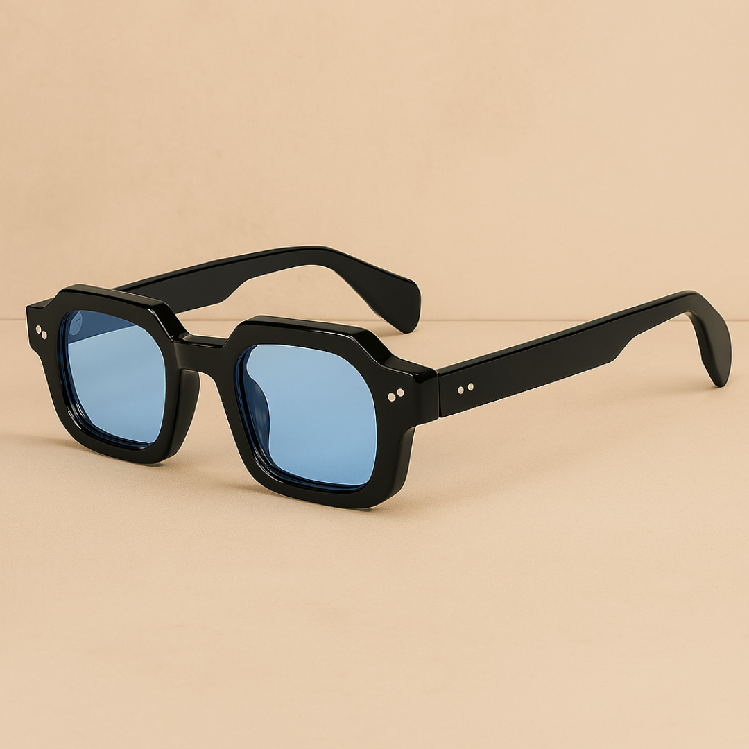 Light square sunglasses for men