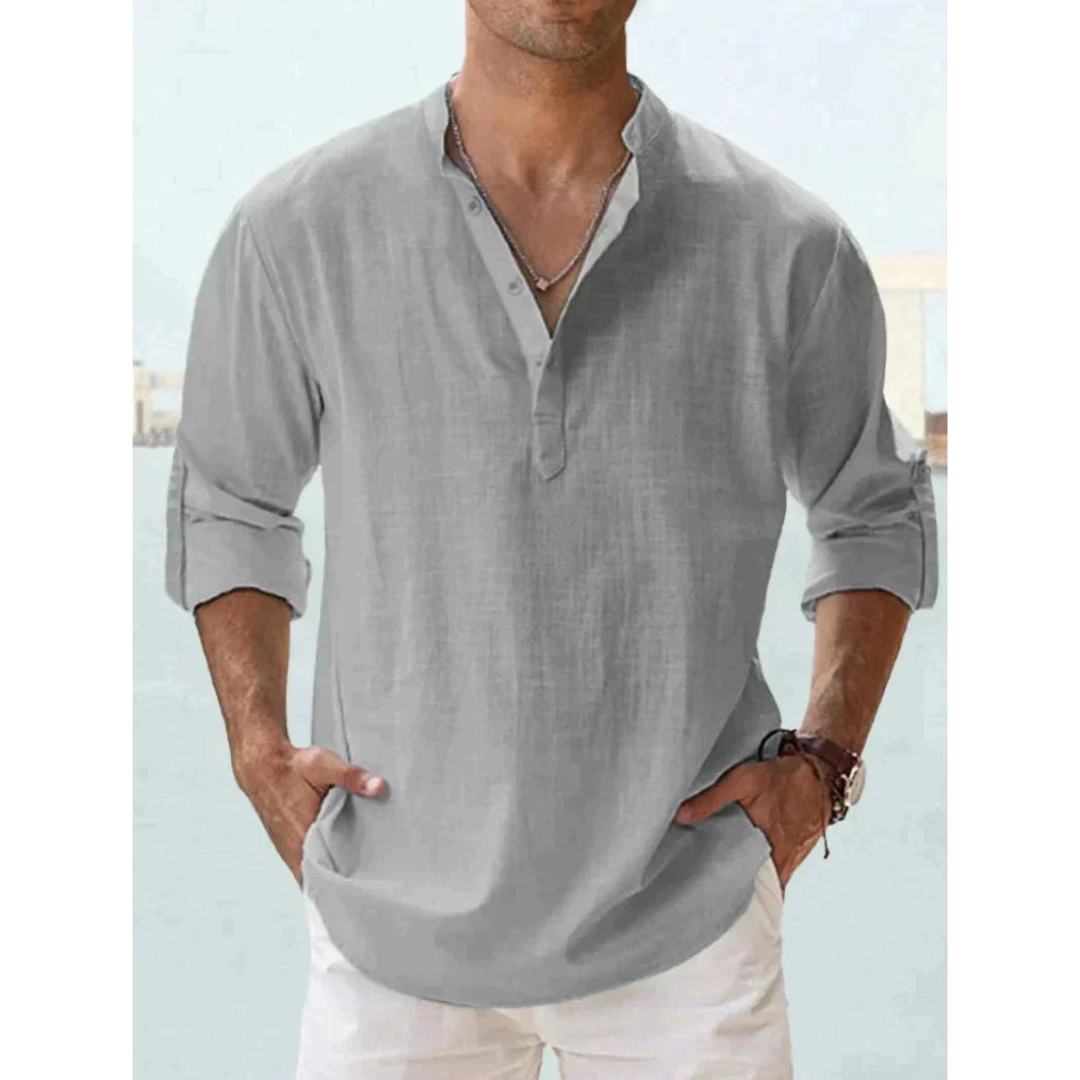 Leichtes Button-Down Hemd für Herren