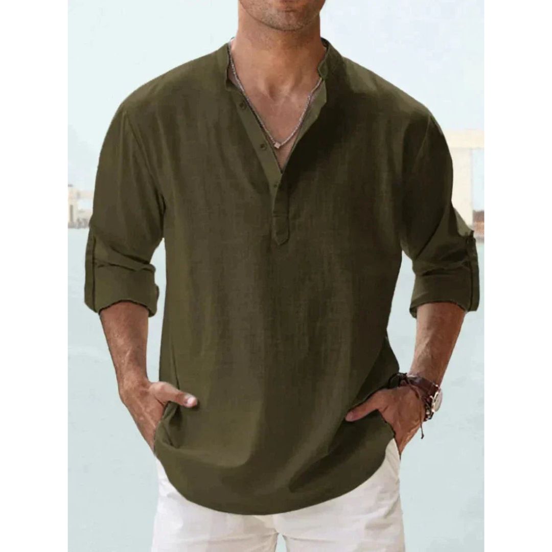 Leichtes Button-Down Hemd für Herren