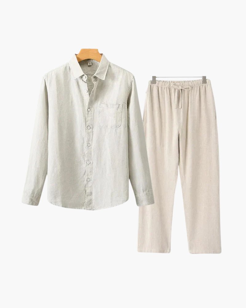 Leinenhemd mit Leinenhose
