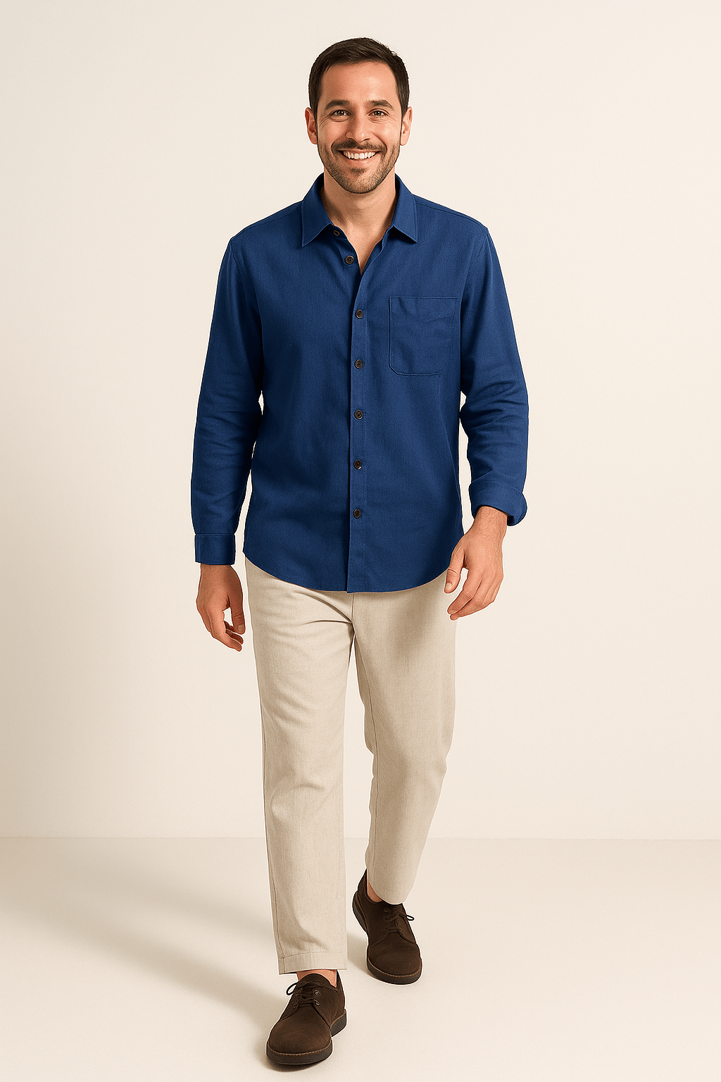 Leinenhemd mit Leinenhose