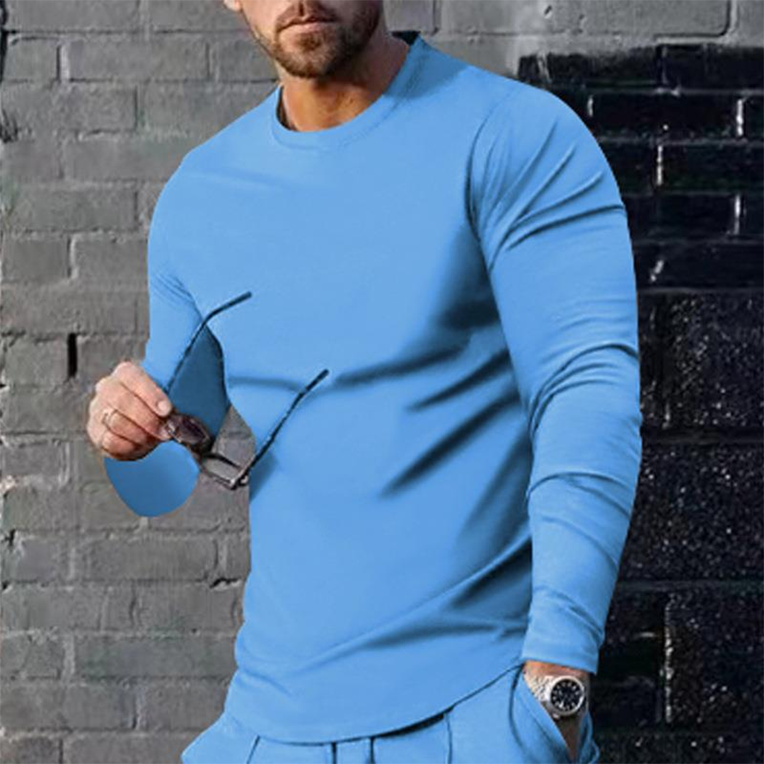 Variant image for Herrenhemd Blau Größe M Polyester Kurzarm Hemden für Herren-26