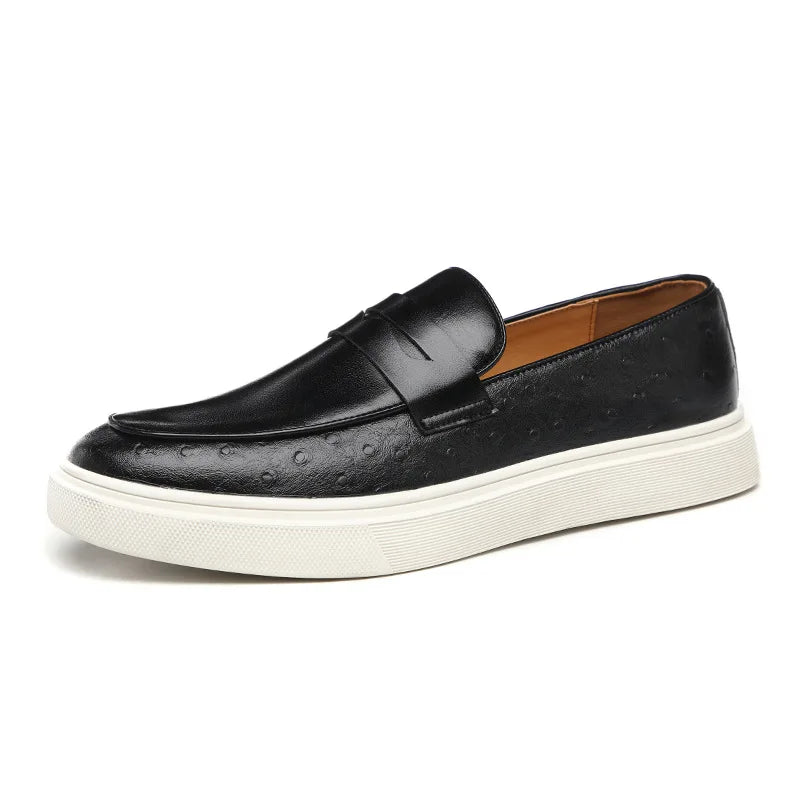 Herren Loafers aus leder