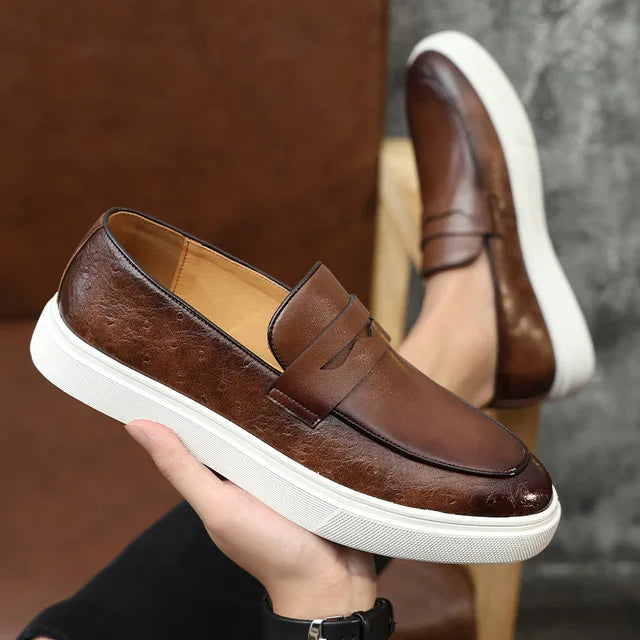 Herren Loafers aus leder