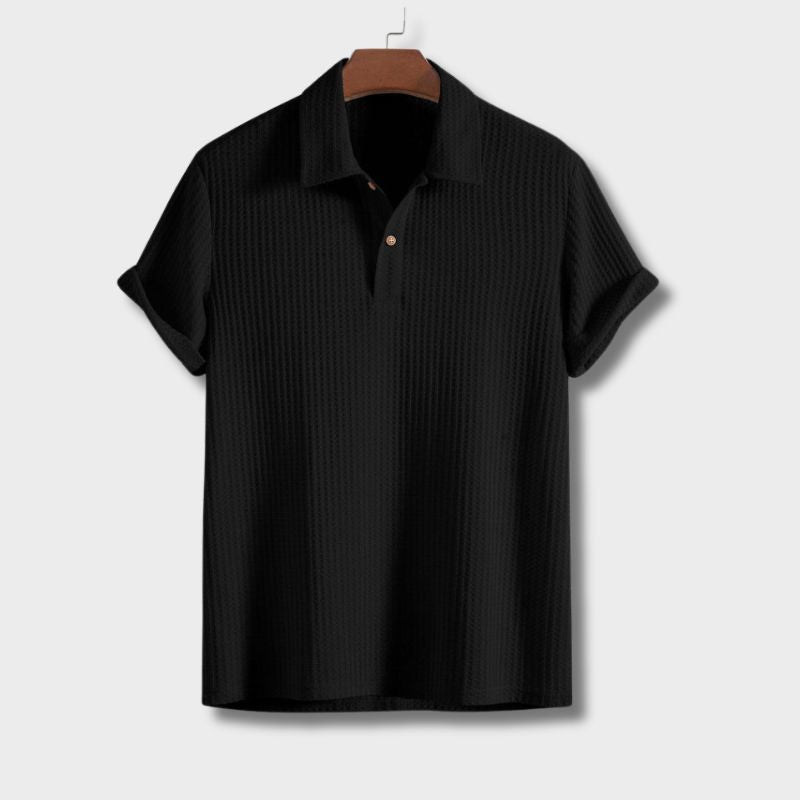 Matteo | Modern pikétröja för herrar i mjukt material för mångsidiga outfits
