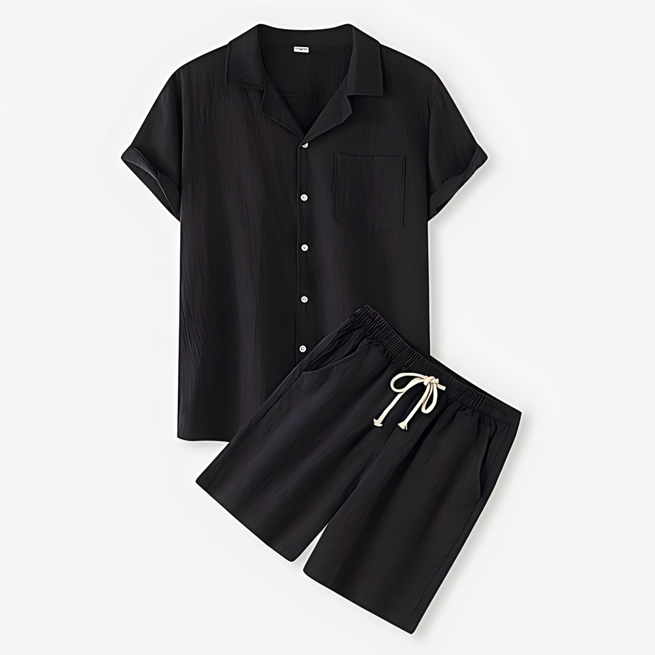 Variant image for Max | Stilvolles Kurzarmhemd und Shorts Set für Herren Bekleidung-6