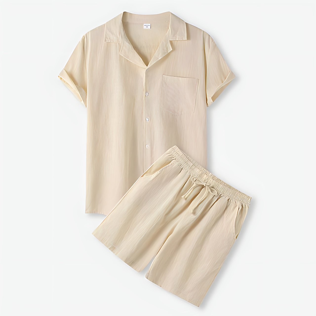 Variant image for Max | Stilvolles Kurzarmhemd und Shorts Set für Herren Bekleidung-16