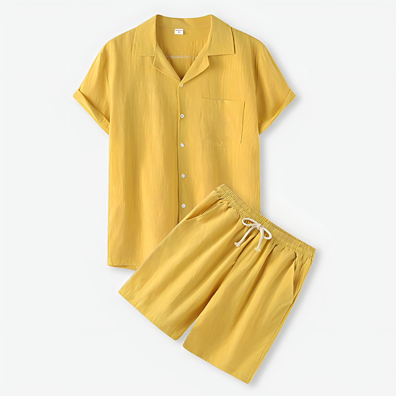 Variant image for Max | Stilvolles Kurzarmhemd und Shorts Set für Herren Bekleidung-26