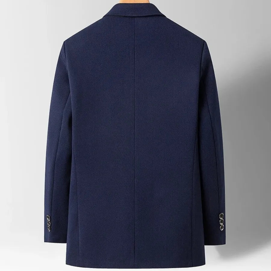 Skräddarsydd blazer i premium ullblandning för smart casual-stil