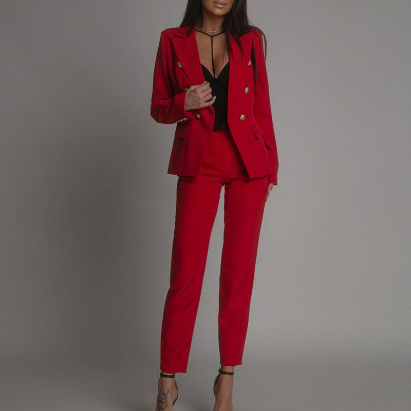 Damenanzug mit Blazer und Hose