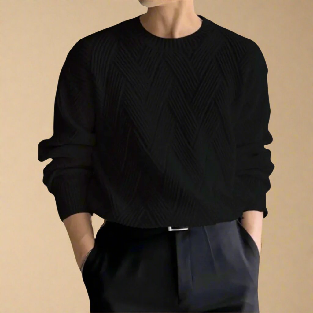Kiki | Bequeme Strickpullover für Männer