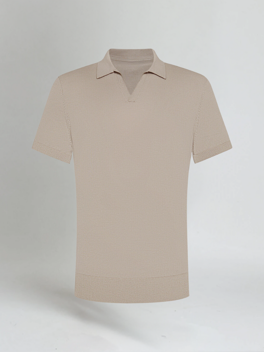 Minimalistisches Polo-Shirt für Herren