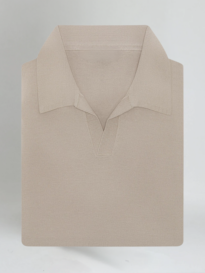 Minimalistisches Polo-Shirt für Herren