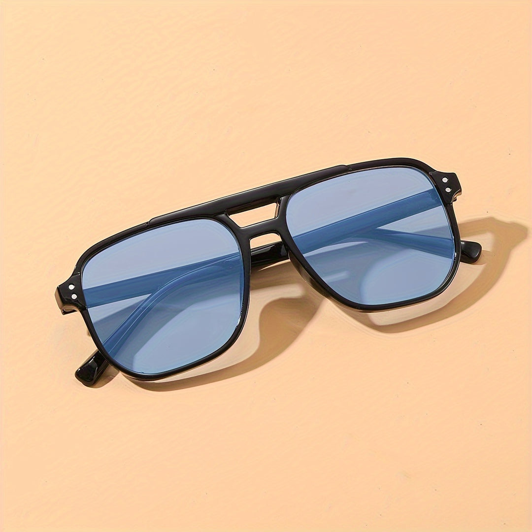 Moderne polygonale Sonnenbrille für Männer