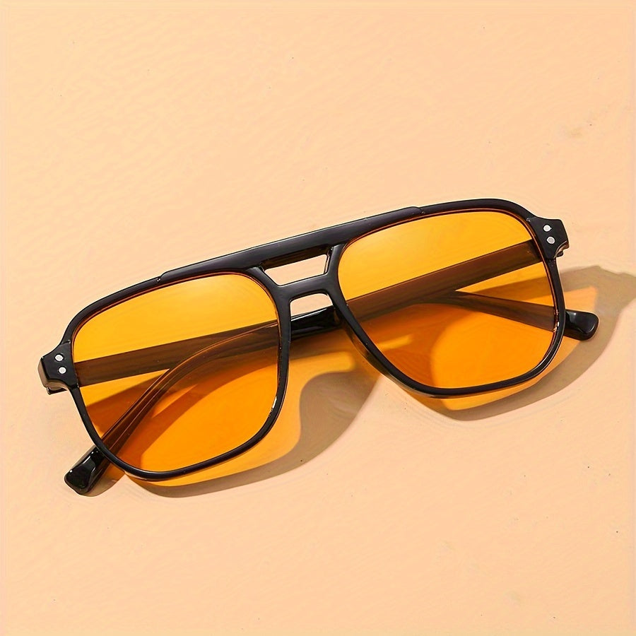 Moderne polygonale Sonnenbrille für Männer