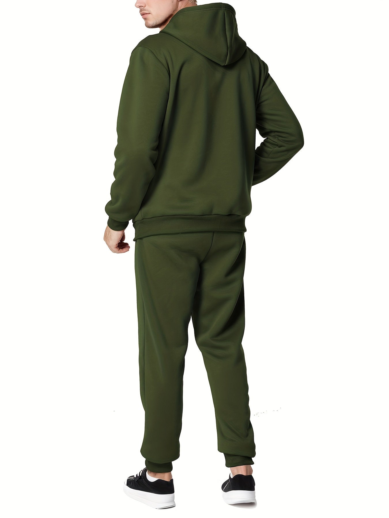 Moderner Kapuzenpullover mit Hose für Herren