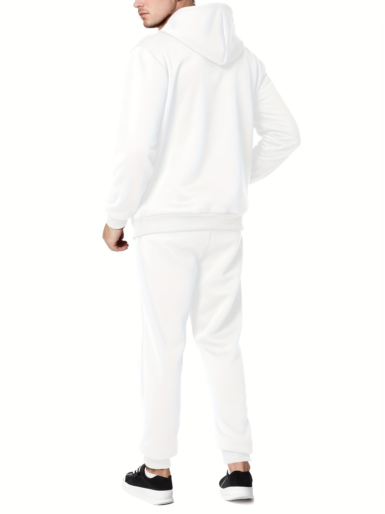 Moderner Kapuzenpullover mit Hose für Herren