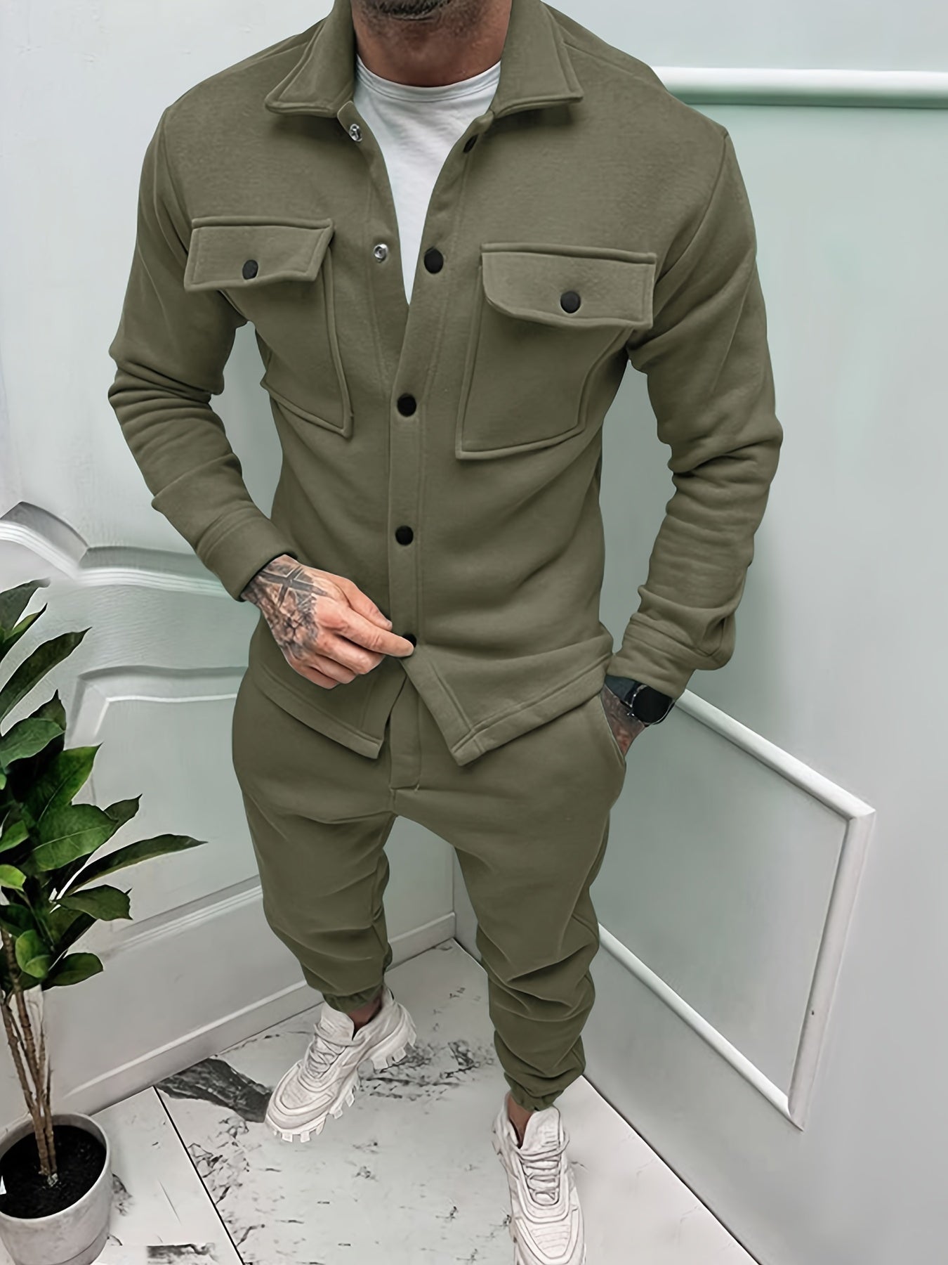 Moderner Set Herren aus Atmungsaktivem