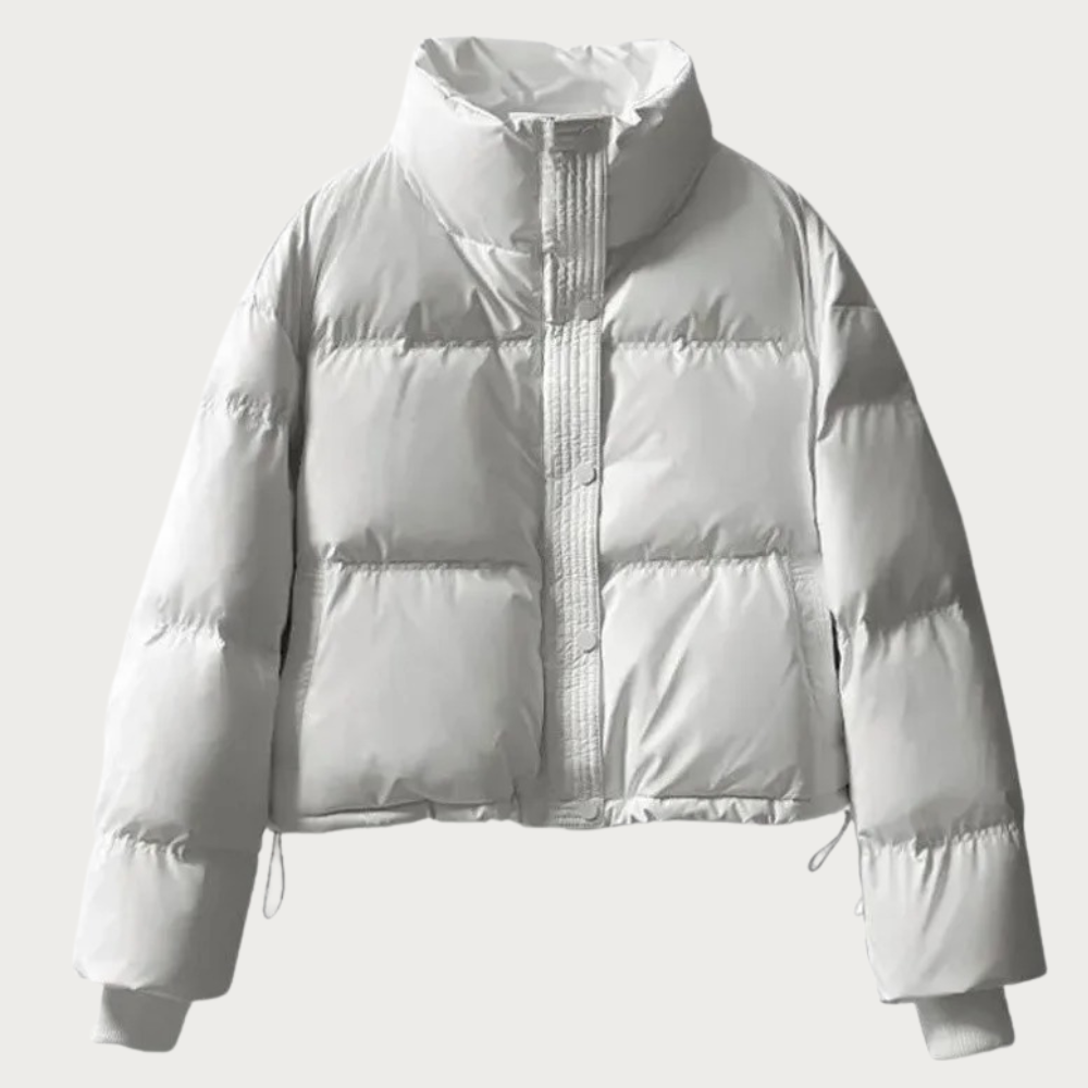 Modische Pufferjacke mit cropped Design