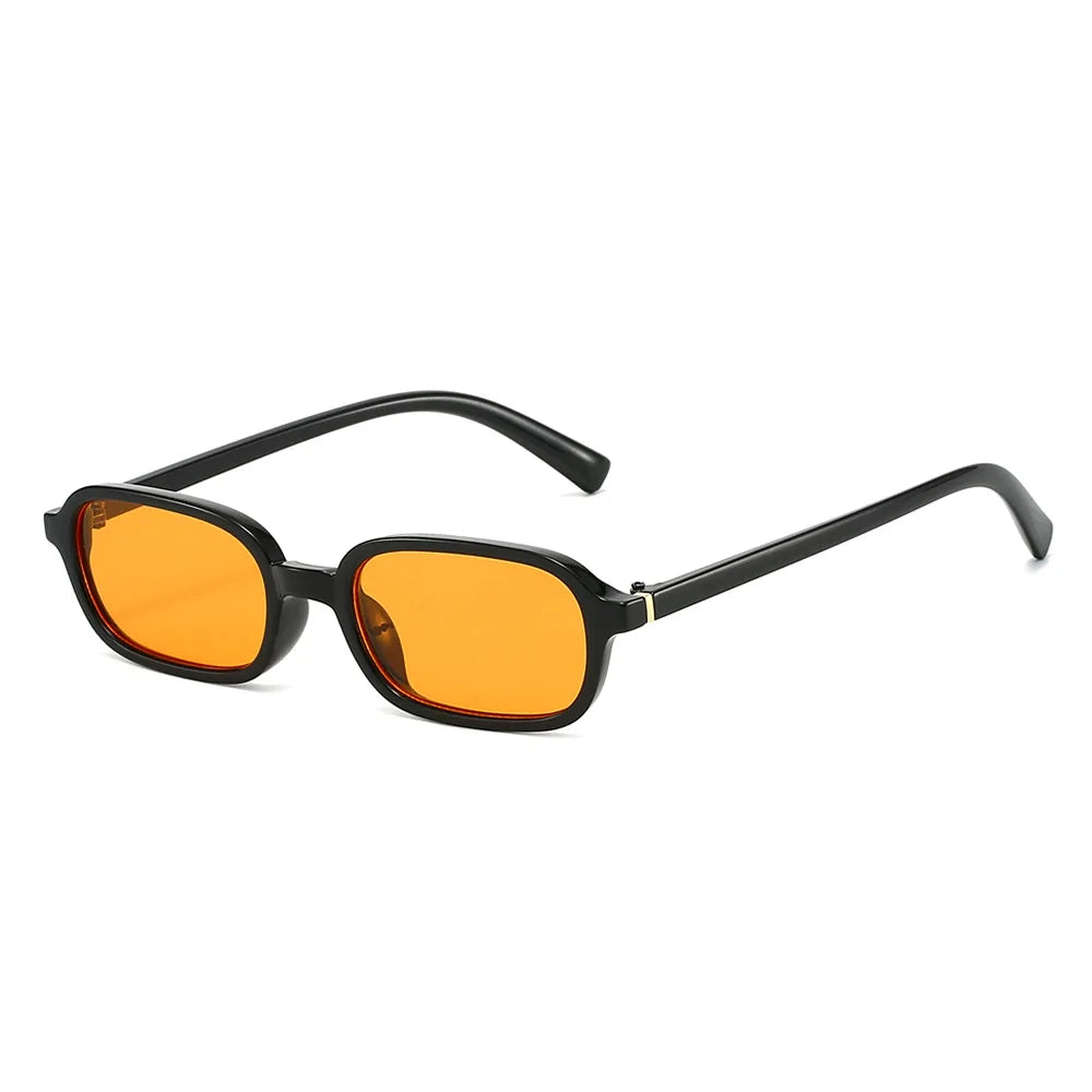 Fashionable round sunglasses with geometric frame
