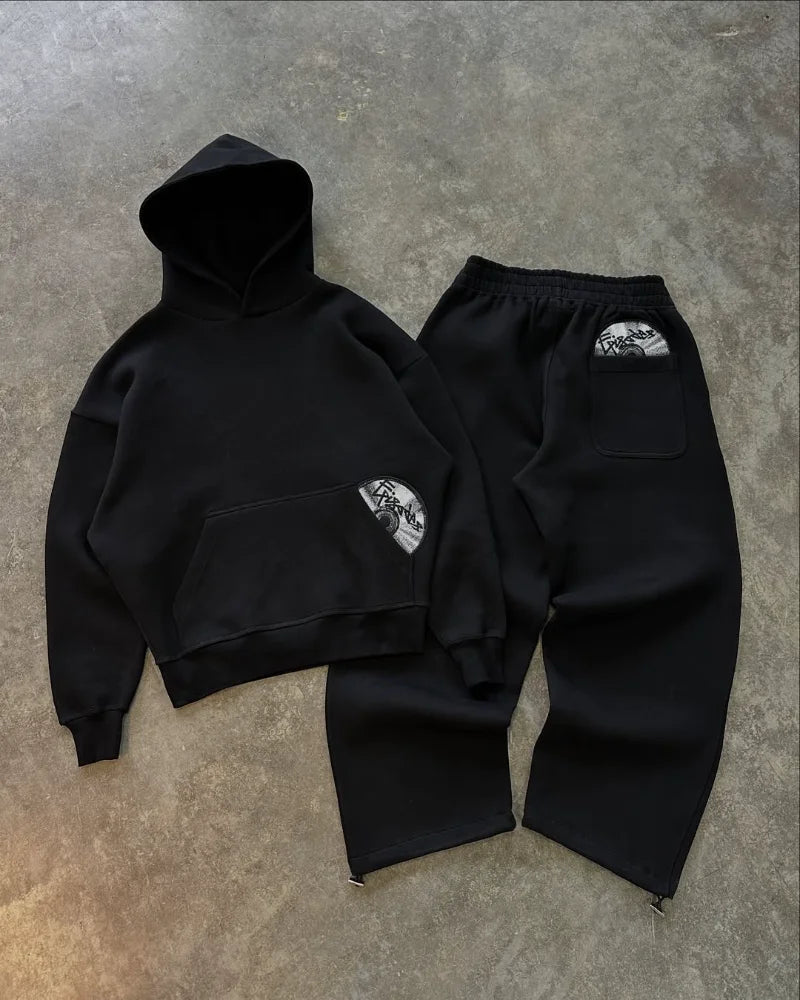 Modischer Herren Anzug mit Besticktem Design