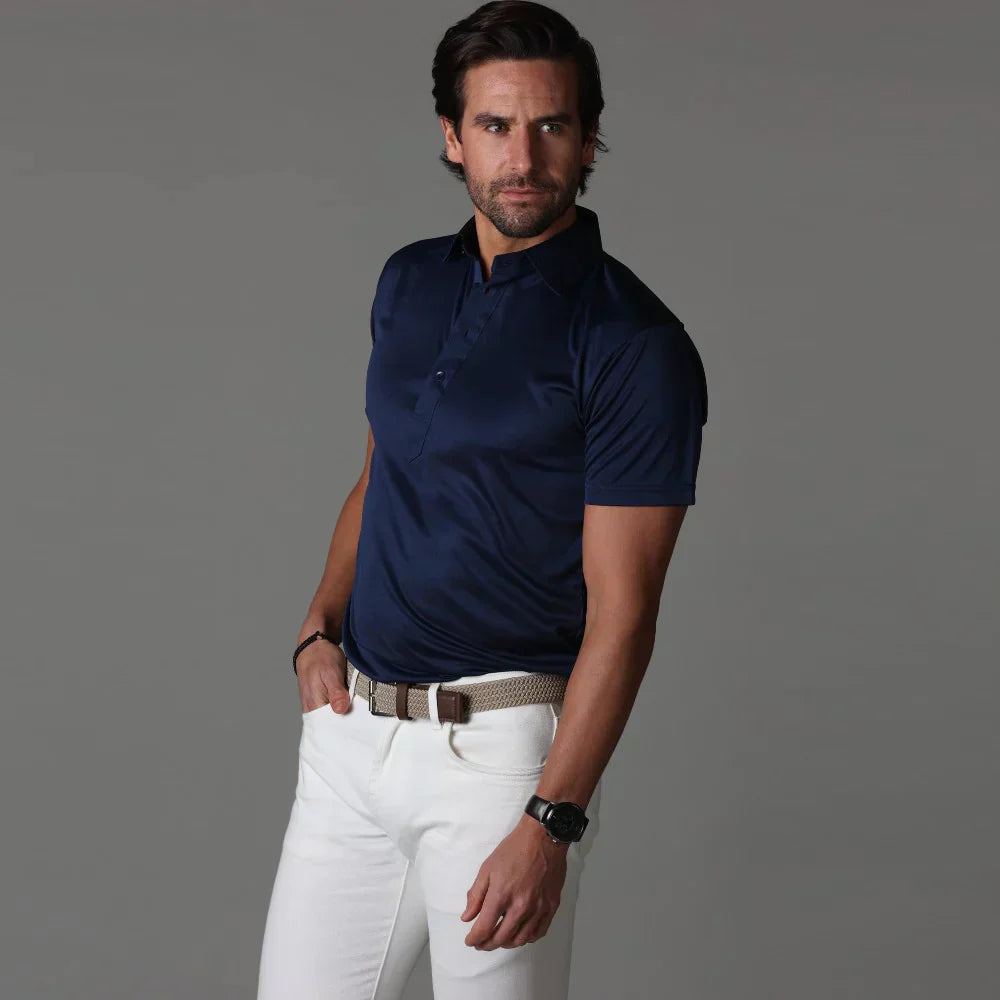 Variant image for Max | Steifes Kragen Poloshirt Herren für modernen Stil und Komfort-6