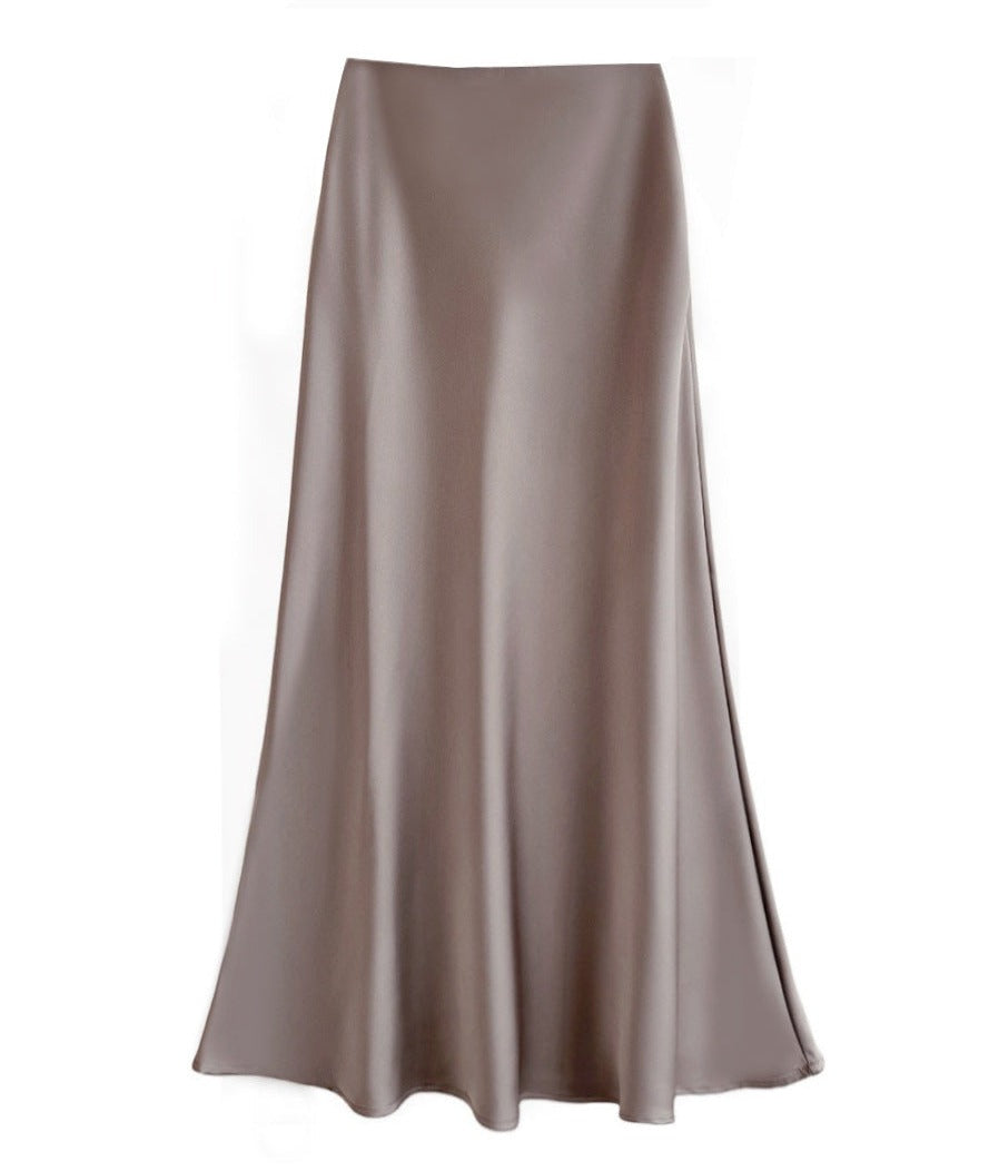 Rok | Eleganter Maxirock aus Seide für Damen