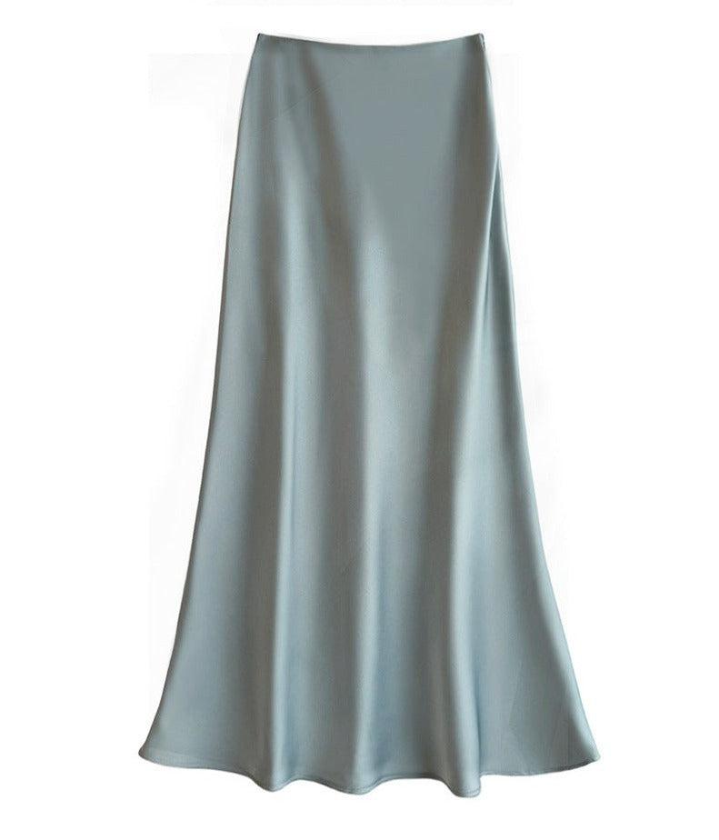 Rok | Eleganter Maxirock aus Seide für Damen