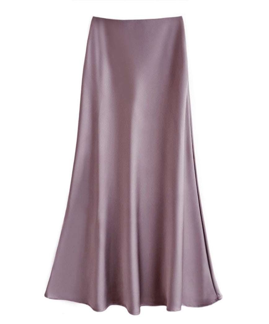 Rok | Eleganter Maxirock aus Seide für Damen