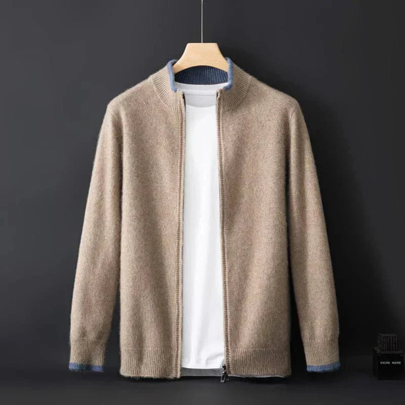Variant image for Max | Bequeme Strickjacke Herren mit Reißverschluss für Alltag und Anlässe-1