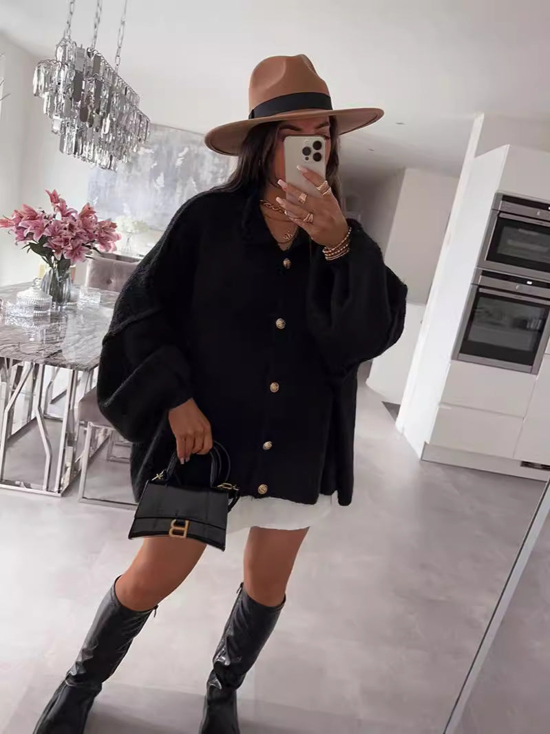 Aaltje | Bequeme Oversize Strickjacke Für Frauen