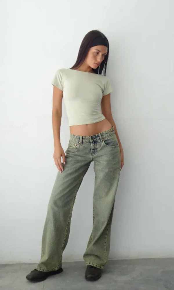 Variant image for Mila Niedrige Taille Stretchdenim Jeans für Damen | Komfortable Passform-41