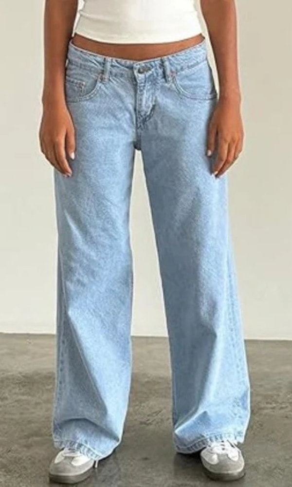 Variant image for Mila Niedrige Taille Stretchdenim Jeans für Damen | Komfortable Passform-46