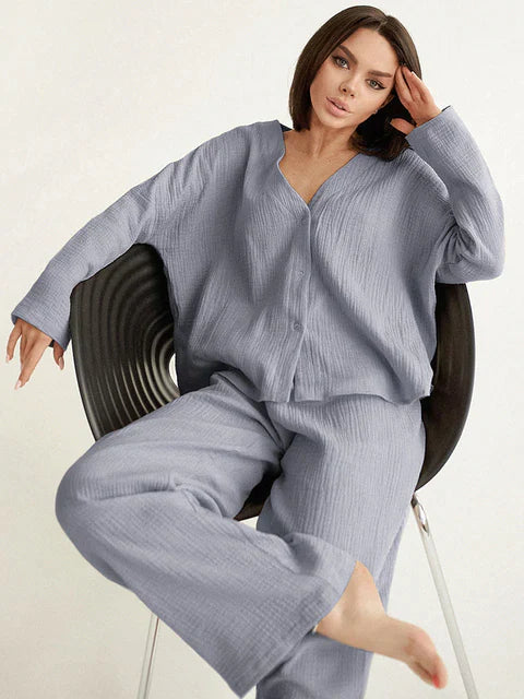 Oversized Baumwoll-Loungewear für Damen