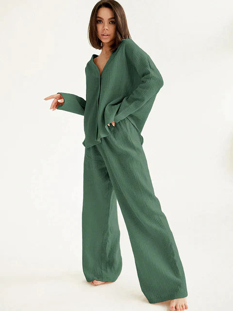 Oversized Baumwoll-Loungewear für Damen