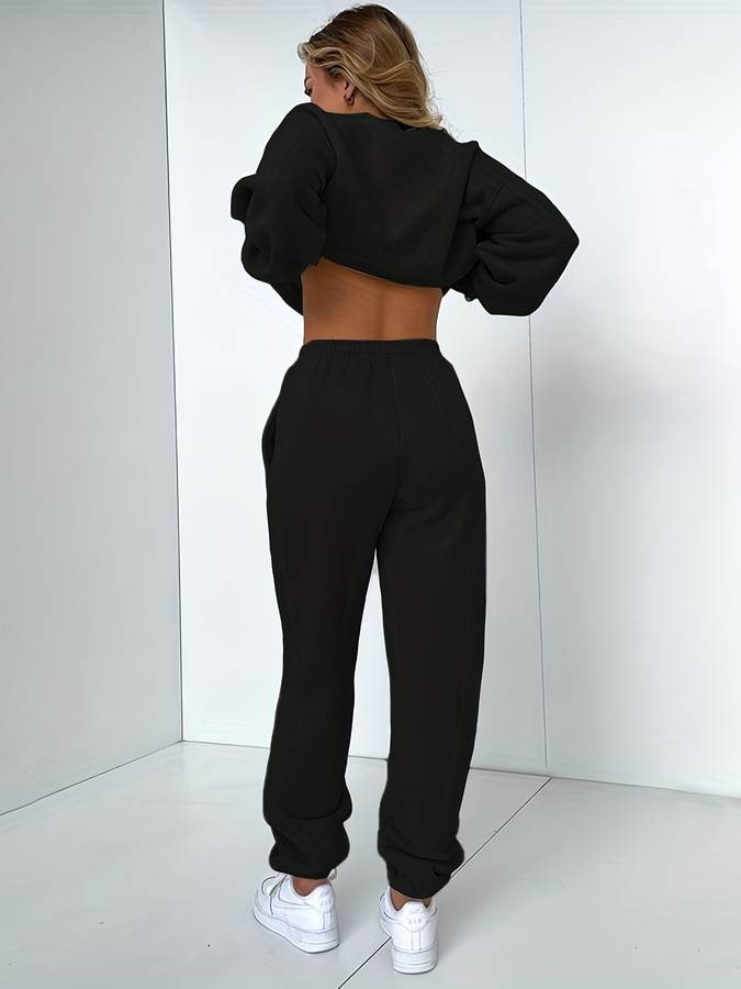 Oversized Damen-Sweat-Set