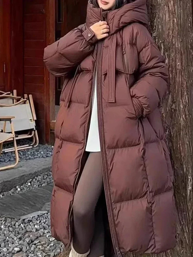 Oversized Daunenjacke für Frauen