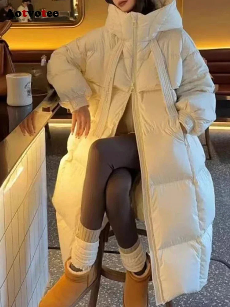 Oversized Daunenjacke für Frauen