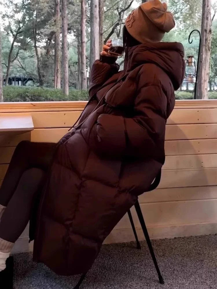 Oversized Daunenjacke für Frauen