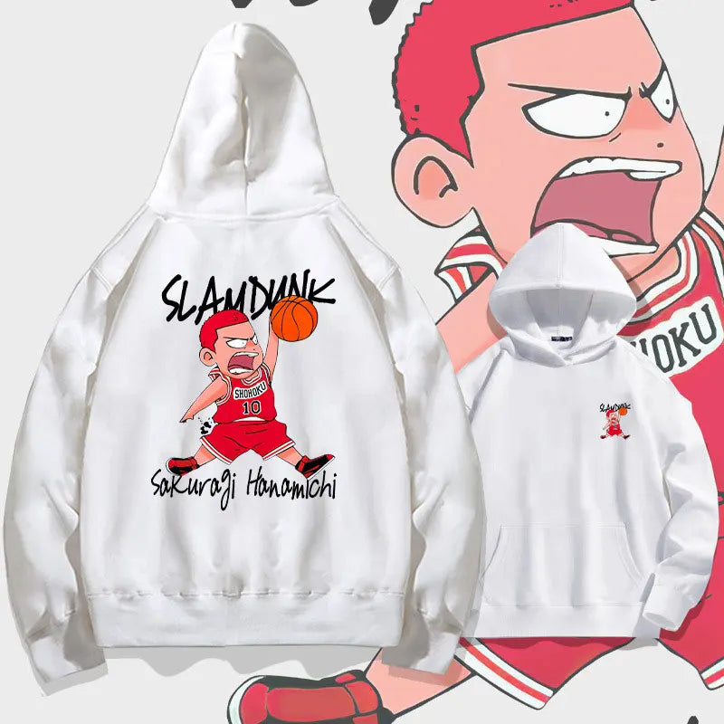 Oversized Herren Hoodie mit Anime-Design
