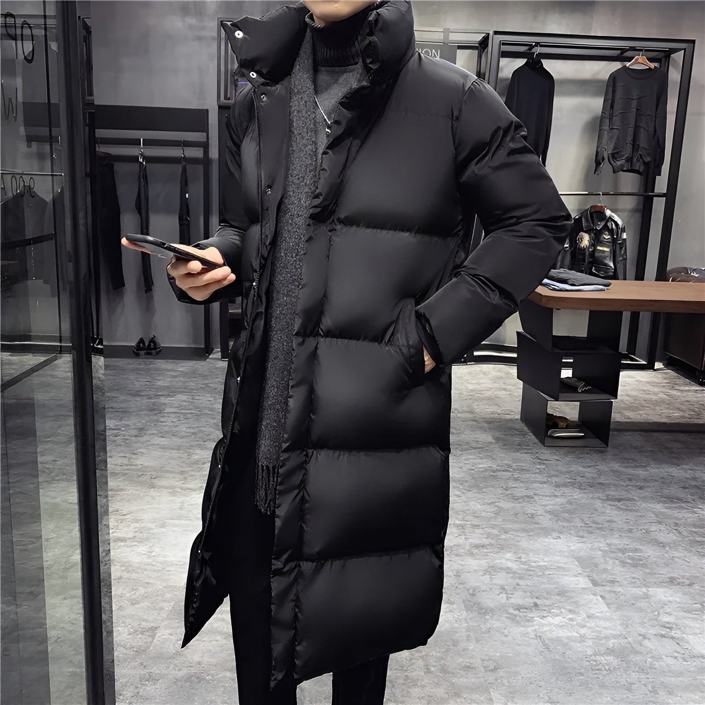 Premium Winterparka für männer