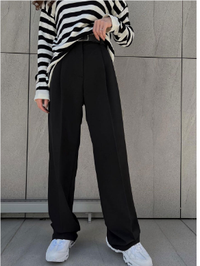 Vera | Comfortable Fabric Pants Women with Straight Cut for Everyday and Office