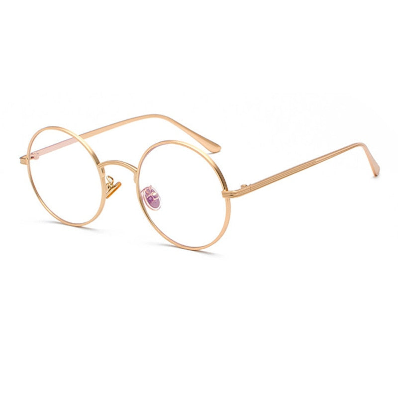 Runde Sonnenbrille für Herren mit Metallrahmen