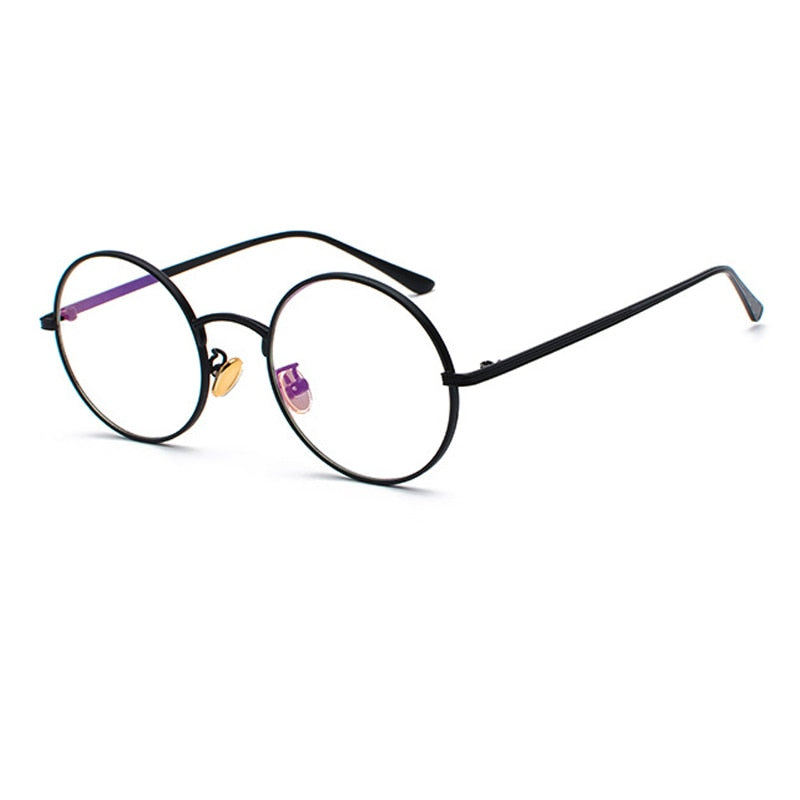 Runde Sonnenbrille für Herren mit Metallrahmen